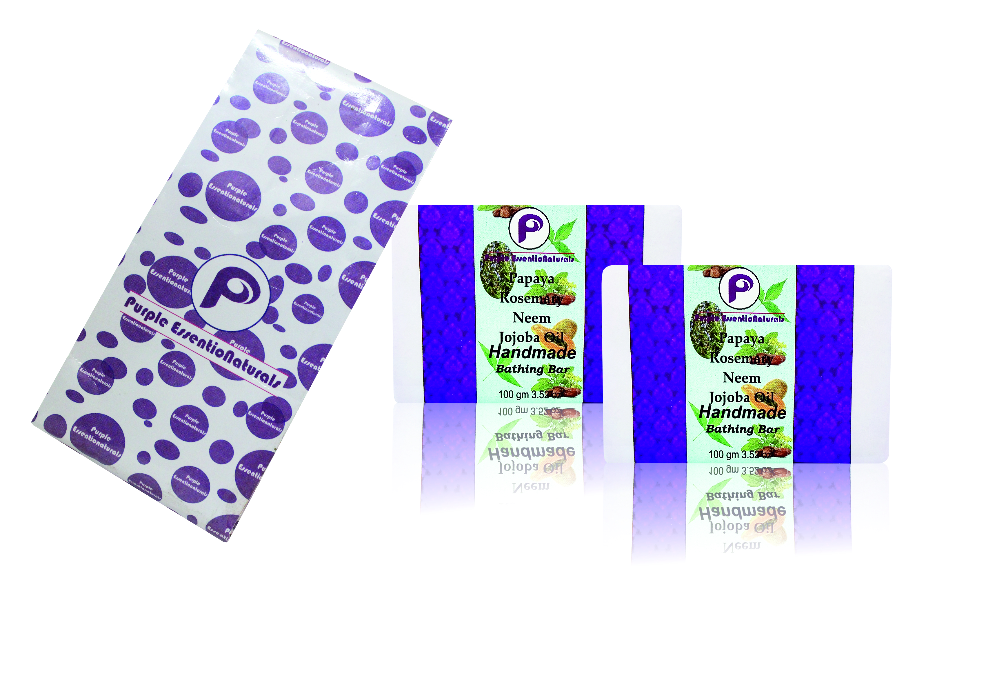 PAPAYA, ROSEMARY NEEM JOJOBA OIL SOAP