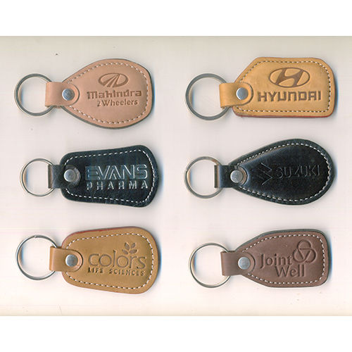 Personalized Leather Keychain