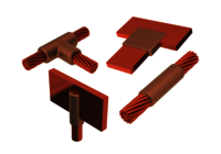 Exothermic Welding Graphite Mould