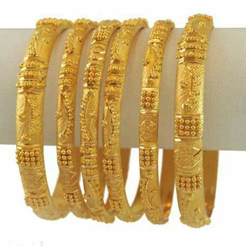 Gold Designer Bangles