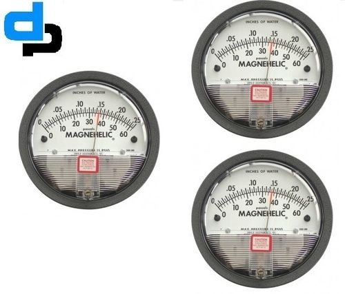 Dwyer 2000-OD Magnehelic Differential Pressure Gauge