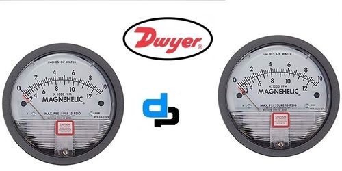 Dwyer 2010-AV Magnehelic Differential Pressure Gauge