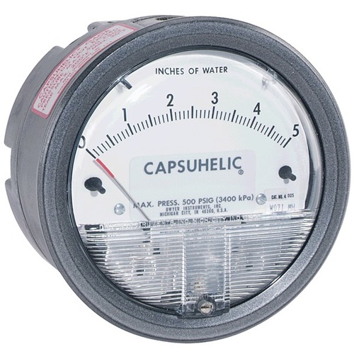 Dwyer 4005 Capsuhelic Differential Pressure Gauge