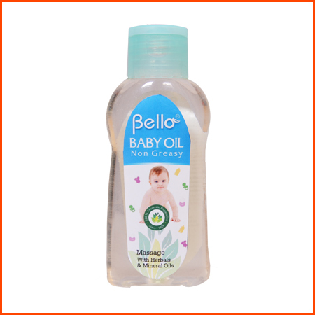 Bello Baby Oil (Non Greasy) Age Group: 3+