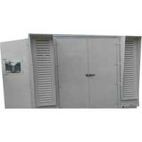 Compressor Canopy - Galvanized Iron, Any Dimension (l*w*h) Mm, Grey Coating | Fire Resistant, Long Service Life, Acoustic Door, Optimal Strength