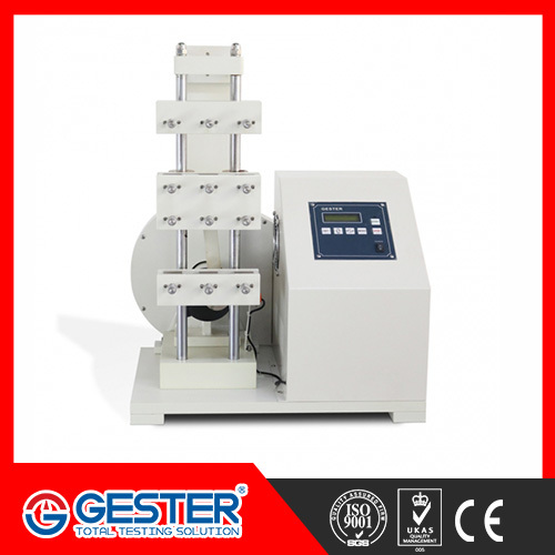 Demattia & Upper Flexing Tester - Max. Clamp Distance 95mm, Moving Stroke 35mm/57mm, LCD Counter 0-999999, Test Speed 300 cpm | Suitable for Rubber, Leather, Shoe Sole Testing