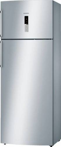 Bosch 401 L Frost Free Double Door 2 Star Refrigerator  (Silver Inox, KDN46XI30I)