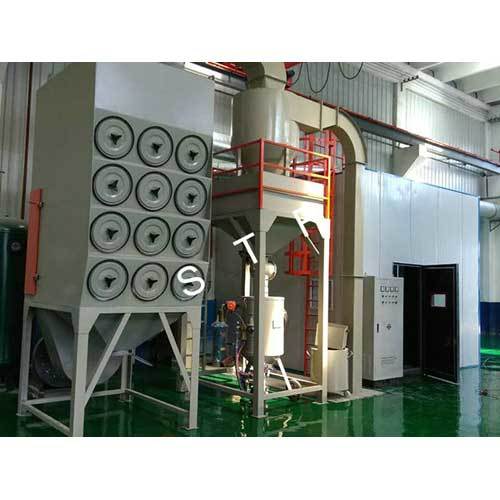 Scraper Type Automatic Recovery Shot Blasting Room