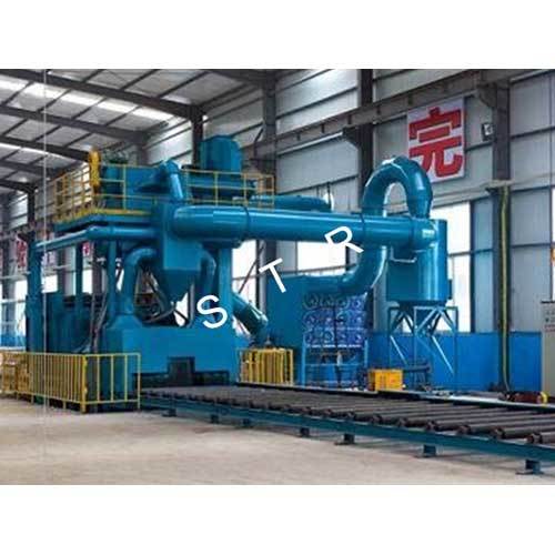 Q69 Series Steel Plate Pretreatment Shot Blasting Machine