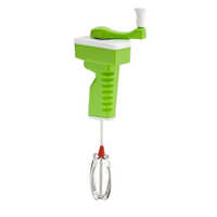 Plastic Hand Blender - Plastic Body, Stainless Steel Blades, Green Color | Easy To Use, Compact Design, Smooth Operation, Easy Cleaning