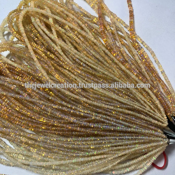 Natural Ethiopian Opal Stone Smooth Beads Strand Wholesale