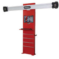 Automotive Wheel Aligner Machine - Color: Red