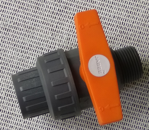 Union Type Ball Valve - Plastic Material | Solid Form, Suitable For Pipe Joint Applications