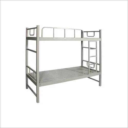 Heavy Metal Bunk Bed - 2000 x 900 x 1810 mm | Space-Saving Design Full Length Guardrails Ideal for Hostels and Kids Rooms