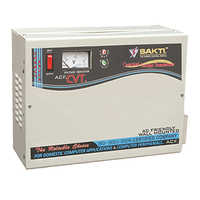 Automatic Voltage Stabilizer - Metal Body, 30x20x15cm | Automatic Voltage Control, Digital Display, Overload Protection, 1.5kva Power Rating, Reliable Performance