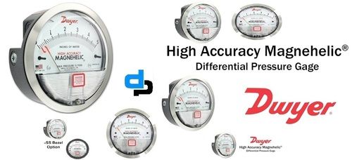 Dwyer 2005D Magnehelic Differential Pressure Gauge