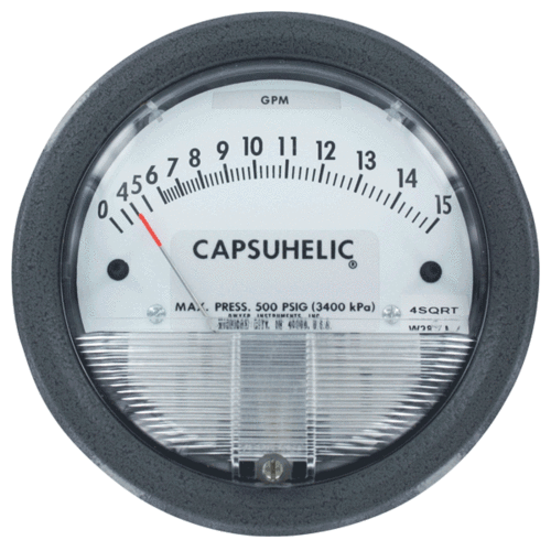 Dwyer 4015 Capsuhelic Differential Pressure Gauge