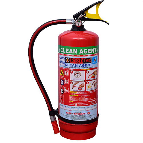 4 Kg Clean Agent Fire Extinguisher