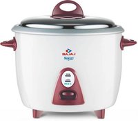 Bajaj Majesty New RCX 3 Electric Rice Cooker (1.5 L, White)