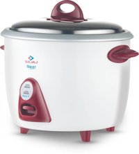Bajaj Majesty New RCX 3 Electric Rice Cooker  (1.5 L, White)