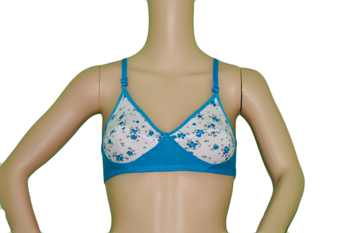 Ladies Bra - Hosiery Cotton, Sizes 32-36 | Adjustable Straps, Back Closure with 2 Rows and 3 Columns, Non-Wired for All-Day Comfort