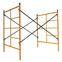 H Frame Scaffolding - Mild Steel, 2x1 M, Blue, 4-6 Ft Height | Easy Setup, Durable, Corrosion Resistant, Customizable, Stable, Strong