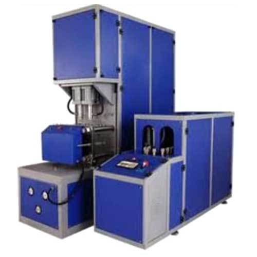 White & Blue Autodrop Pet Blow Moulding Machine