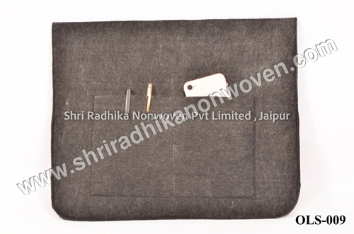 Buckle closure felt Laptop Sleeve