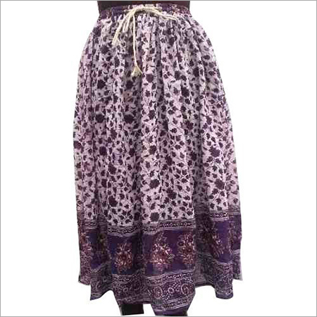 Printed Cotton Skirt
