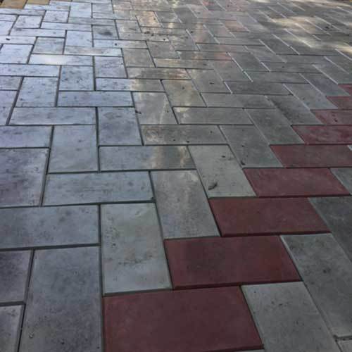 Chequered Pavers Floor Tiles