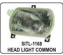 Head Light Common - Glass, Plastic 150x100x80 mm, 12V 60W | Bright Light, Durable, Easy Install, Reliable Performance