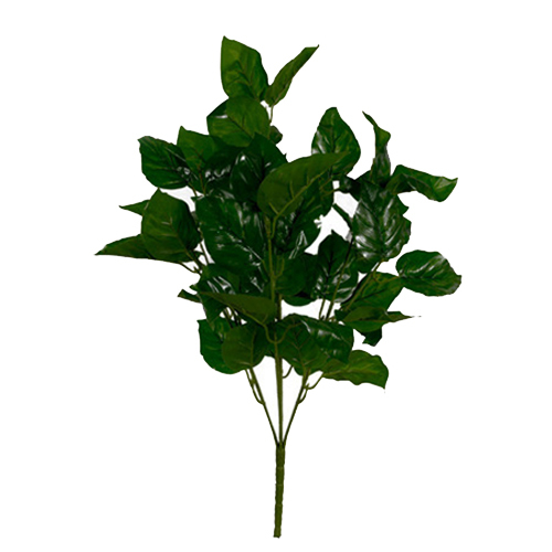 Artificial Green Bush - Plastic, 15x7 Inches | Durable, Eco-Friendly, Fireproof, Scratch Resistant, Handmade Decorative Shrubs for Home & Event Decor