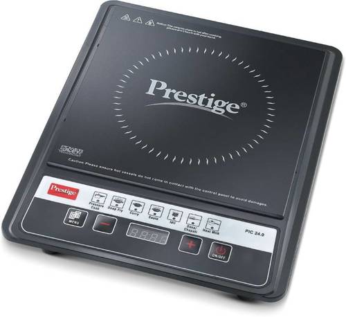 Black Prestige Pic 24 Induction Cooktop  (Black, Push Button)