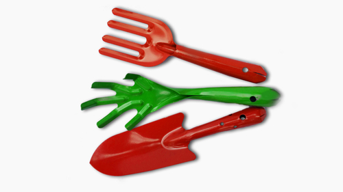 GARDEN TOOLS - Plastic Material Indoor Small Size | Green and Red Color Designed for Premium Bonsai Garden Care