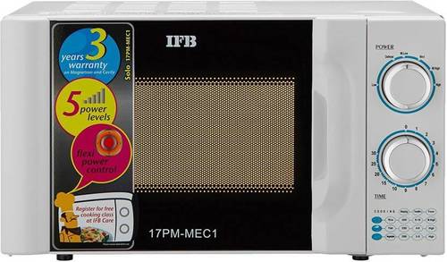 Ifb 17 L Solo Microwave Oven Power Consumption: 1200 W Watt (W)