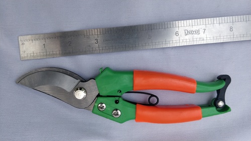 Pruning Shear - Steel Material | Ideal for Garden Tree Cutting, Designed for Clean and Accurate Cuts on Soft or Live Branches