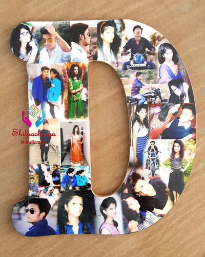 D Alphabet Photo frame
