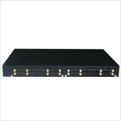 64 Slot Gsm Gateway Application: Asterisk Or Any Sip Enabled Application