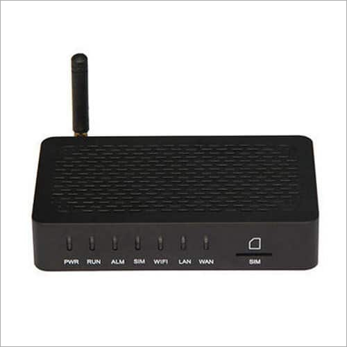 Dinstar 1 Port GSM VoIP Gateway - Plastic, 250x156x32.5 mm, Matte Black | Supports Asterisk, 1 GSM T/hr Capacity, RFC2833 DTMF