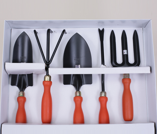 PREM Garden Tool (FGTB-94/5) - Metal | Black and Orange Finish Durable Design for Efficient Garden Use