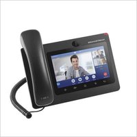 Grandstream Video Ip Phone - 7'' Capacitive Touch Screen, Black Plastic Body | 4-core Processor, Hd Audio, Voip Support, 6 Sip Accounts, Bluetooth, Wi-fi, Voicemail, 1-year Warranty