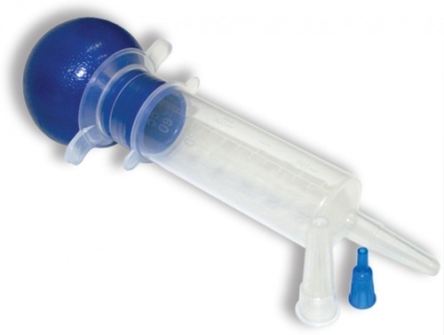 Feeding and Irrigation Syringe Pump - Sterile, Individually Packed in Peelable Pouch | Tapered Tip for Safe Catheter and Gastric Tube Connection, Transparent Bulb for Easy Pumping and Suction