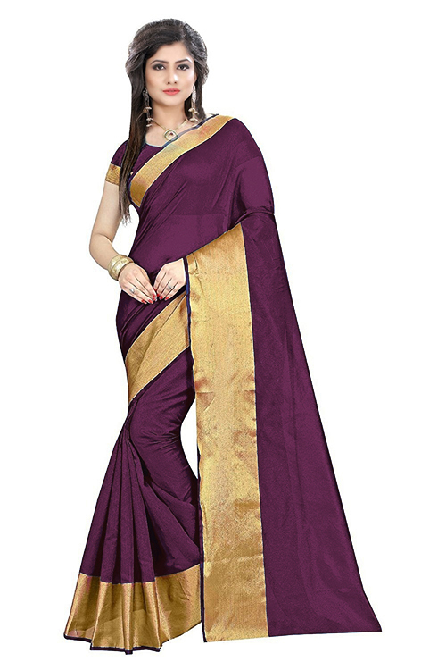 Cotton Border Saree