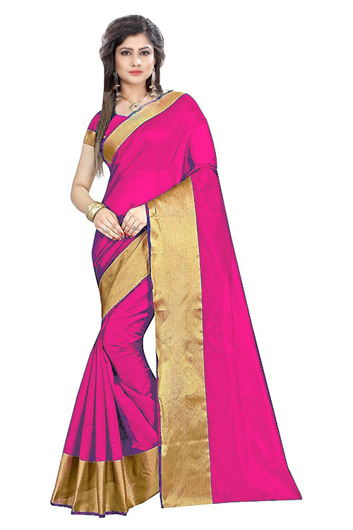 Cotton Border Saree