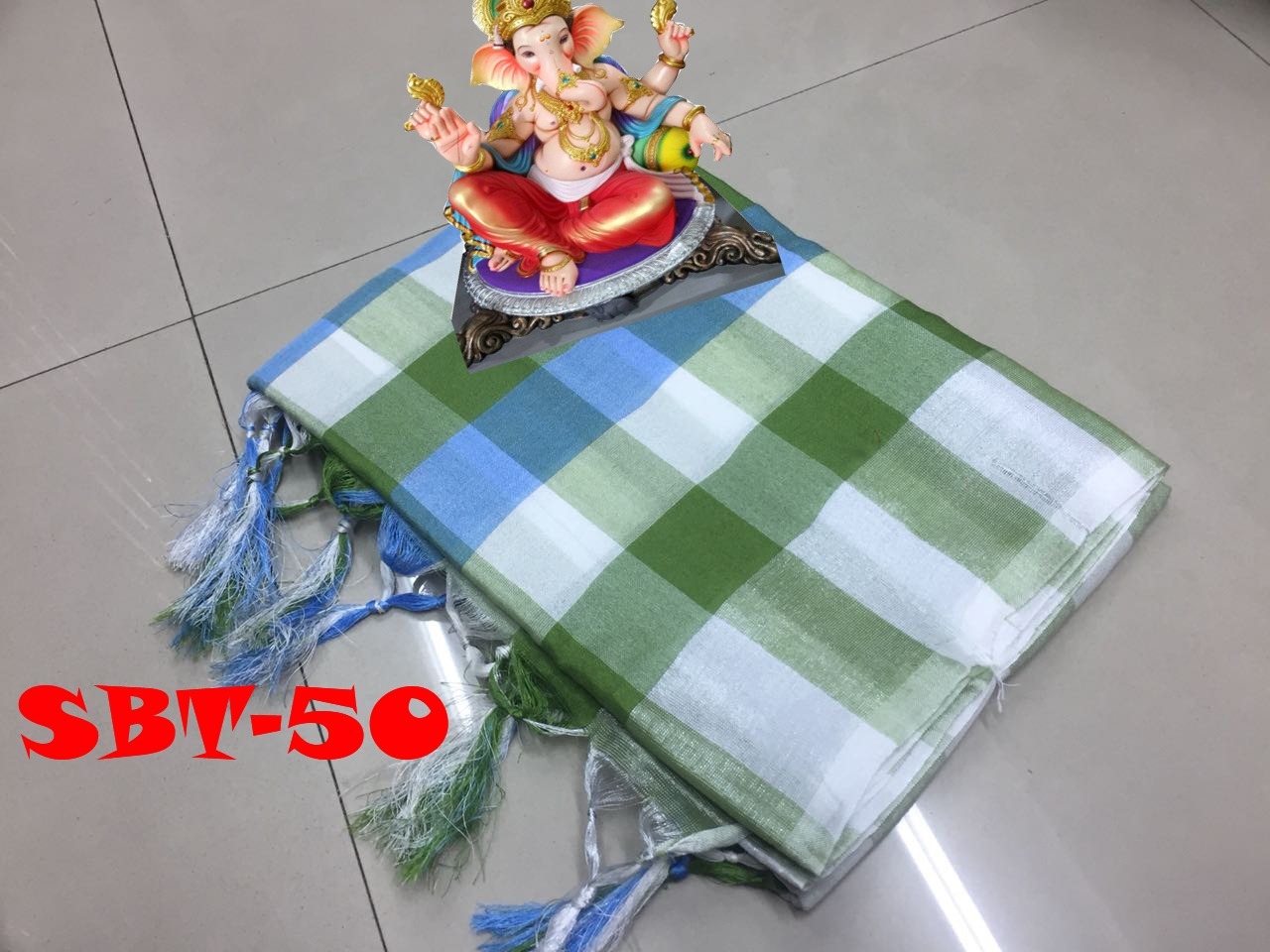 Uppada Checks Print Saree