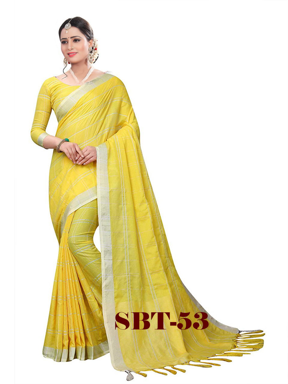 Linen Silk Saree