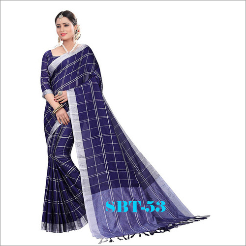 Designer Linen Sarees