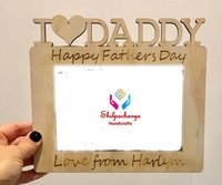 Personalized Photo Frame I love Daddy