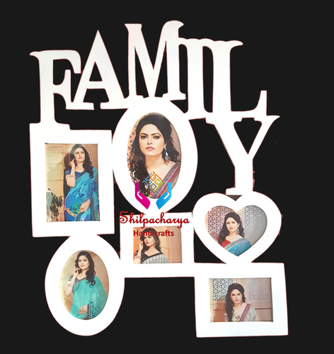 Personalized Wooden Family Photo Collage