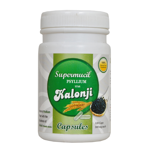 Supermucil Psyllium Kalonji Capsules